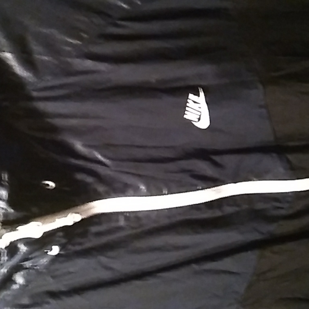 NIKE, XL,  Blue and black windbreaker